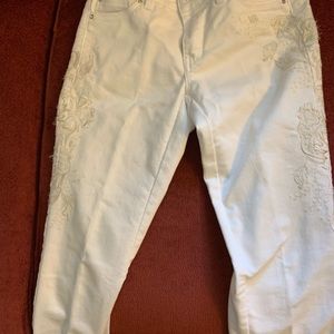 White jeans
